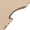 Ekena Millwork 10"W x 10"D x 10"H Wide Diane Rough Cedar Woodgrain TimberThane Corbel, Primed Tan CORUR10X10X10DIARCPR - alternate 6